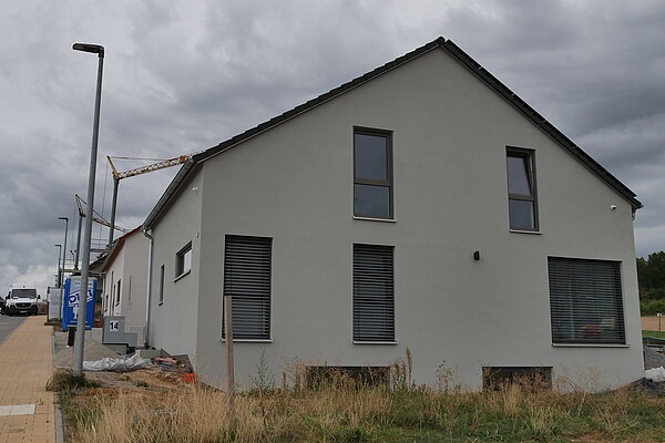 Hausansicht Seite 
